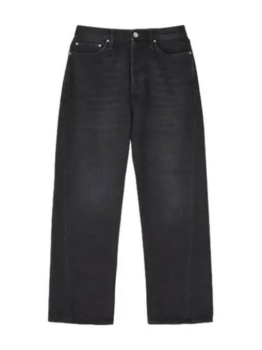 Twisted Seam Denim Full Length Pants Faded Black - TOTEME - BALAAN 1