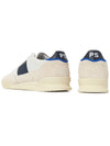 Dover Suede Leather Low Top Sneakers White - PAUL SMITH - BALAAN 7