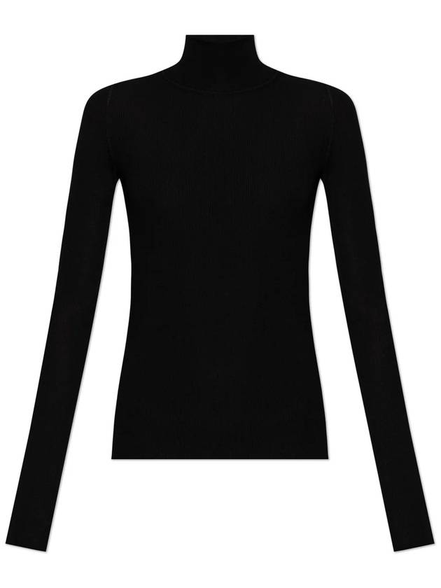 Woolen Turtleneck Black - BOTTEGA VENETA - BALAAN 2