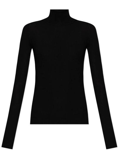 Woolen Turtleneck Black - BOTTEGA VENETA - BALAAN 2