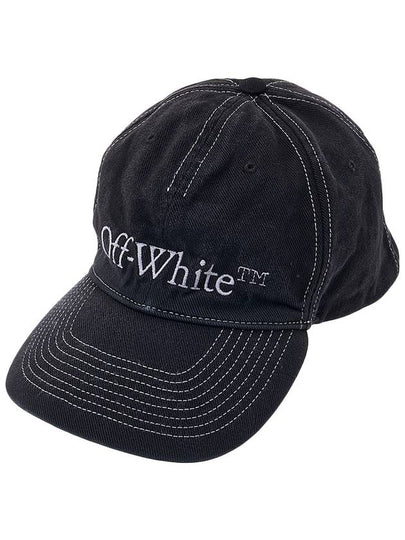 Embroidery Bookish Logo Ball Cap Black - OFF WHITE - BALAAN 2