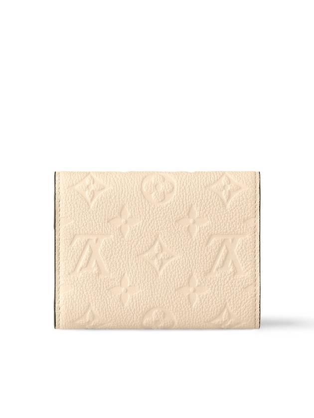 Victorine Leather Half Wallet Beige - LOUIS VUITTON - BALAAN 6