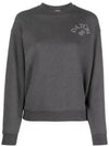 Embroidered Logo Cotton Sweatshirt Grey - PATOU - BALAAN 2