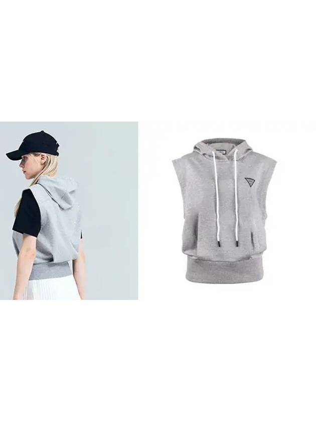 Golf Tennis Women s Hooded Vest Gray - AVAVE - BALAAN 3