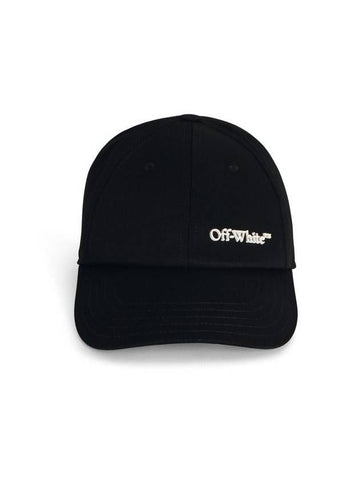 Off-White Black Cotton Cap - OFF WHITE - BALAAN 1