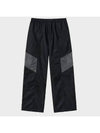 panel track pants black - THEANTIPLATFORM - BALAAN 1