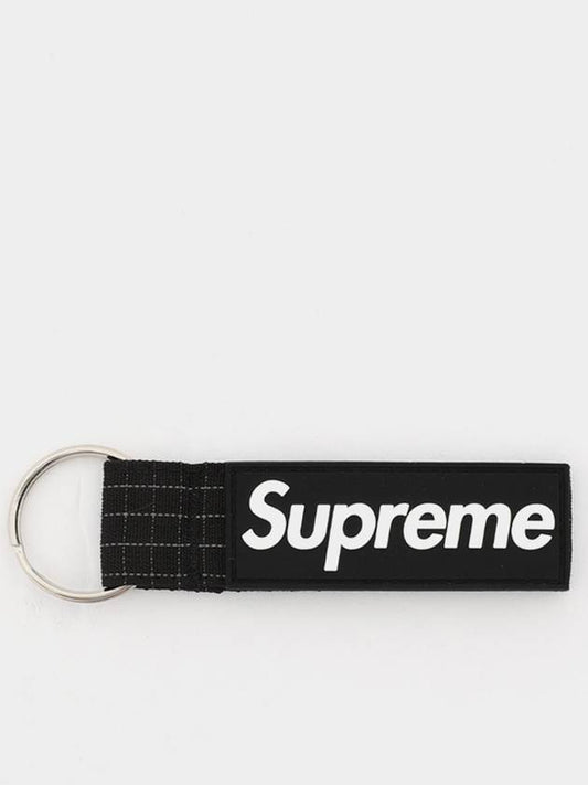 Strap logo ripstop keychain men s common keyring RN101837 BLACK - SUPREME - BALAAN 2