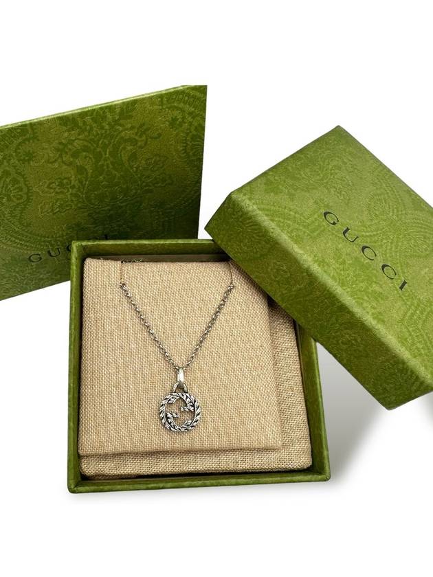 Available after service at domestic department stores Interlocking G pendant necklace 455535 - GUCCI - BALAAN 3