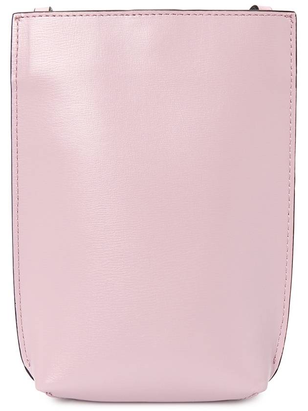 Women's Banner Logo Cross Bag Pink - GANNI - BALAAN 5