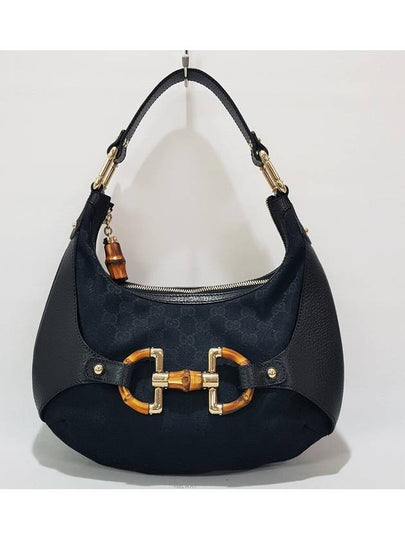 Amalfi Horsebit Bamboo Hobo Bag 154378 - GUCCI - BALAAN 2