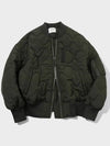 Quilted MA 1 Jacket Khaki - CPGN STUDIO - BALAAN 2