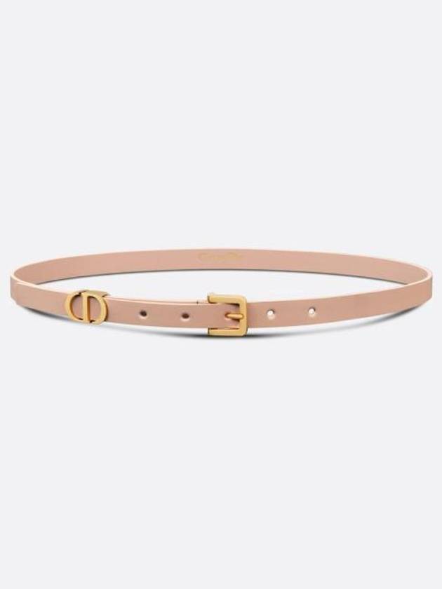 30 Montaigne 15MM Loop Ultrasoft Calfskin Belt Pink - DIOR - BALAAN 2