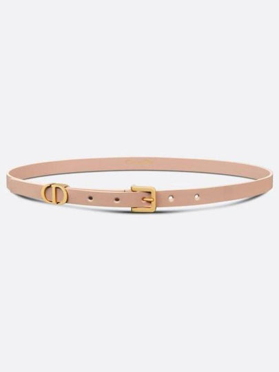 30 Montaigne 15MM Loop Ultrasoft Calfskin Belt Pink - DIOR - BALAAN 2