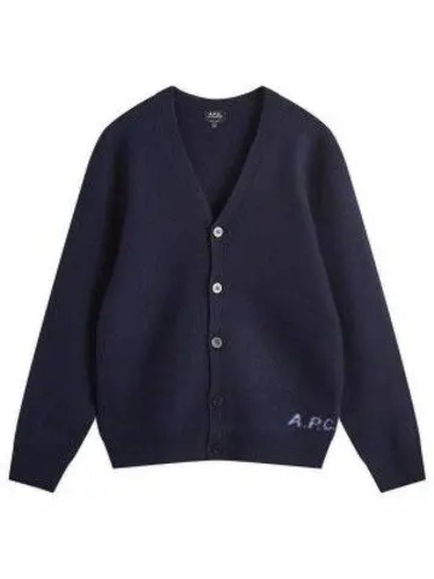 Kenny Merino Wool Cardigan Dark Navy - A.P.C. - BALAAN 2