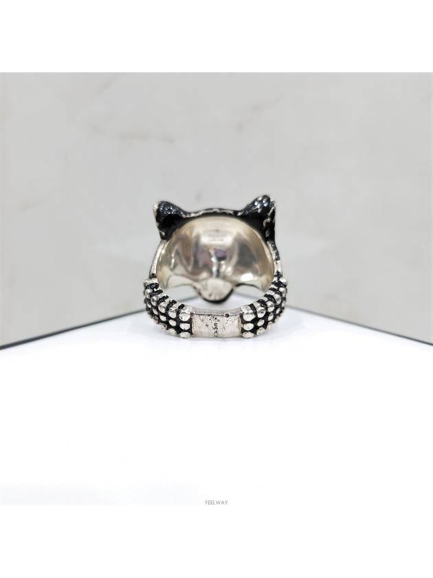 Lux You Silver Anger Forest Wolf Ring No 19 - GUCCI - BALAAN 3