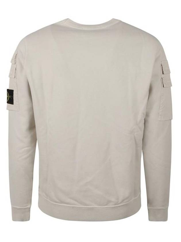 Men's Wappen Patch Cargo Pocket Sweatshirt Plaster - STONE ISLAND - BALAAN 3