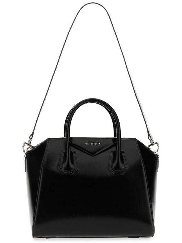 Antigona Leather Small Tote Bag Black - GIVENCHY - BALAAN 5