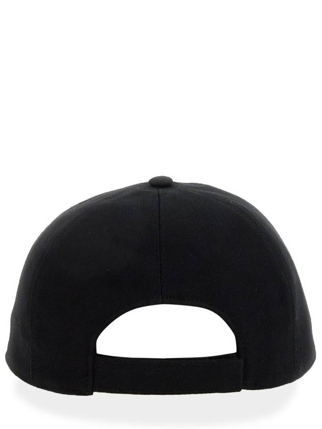 Baroque Logo Cotton Ball Cap Black Pink - VERSACE - BALAAN 4