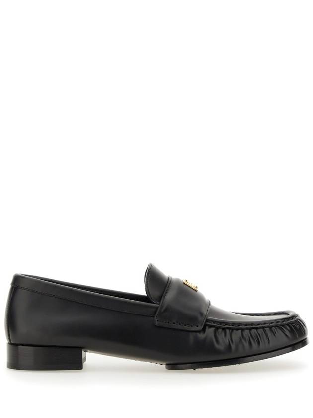 4G Leather Loafers Black - GIVENCHY - BALAAN 3