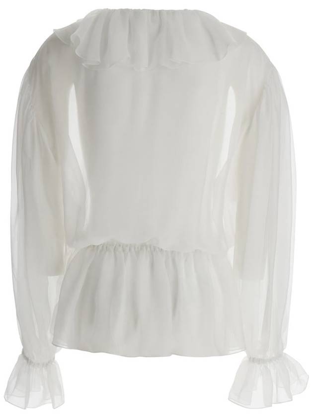 Blouse F79FGT FU1AT W0800 WHITE - DOLCE&GABBANA - BALAAN 3