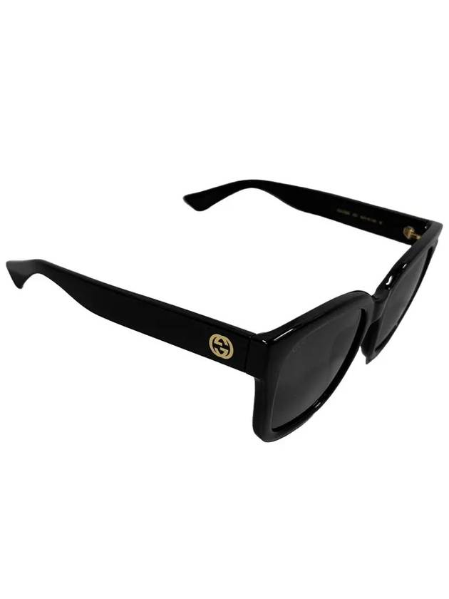 Eyewear Square Frame Sunglasses Black - GUCCI - BALAAN 7