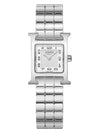 H Hour Mini Model 21mm Watch Silver - HERMES - BALAAN 1