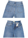 Women's Mid-Rise Straight Jeans Blue - TORY BURCH - BALAAN.
