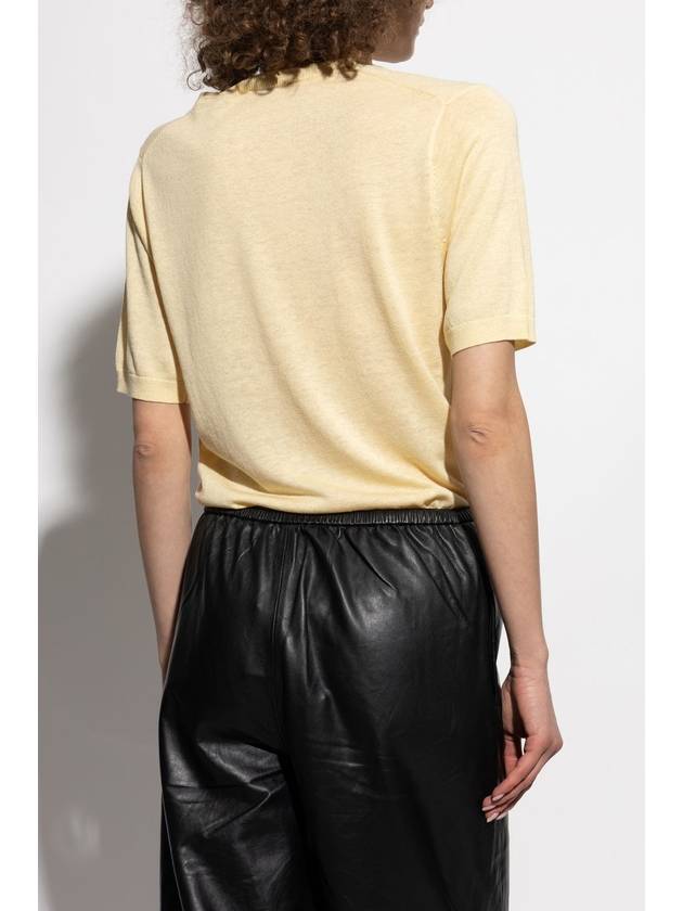 By Malene Birger Top Lelle, Women's, Yellow - BY MALENE BIRGER - BALAAN 4