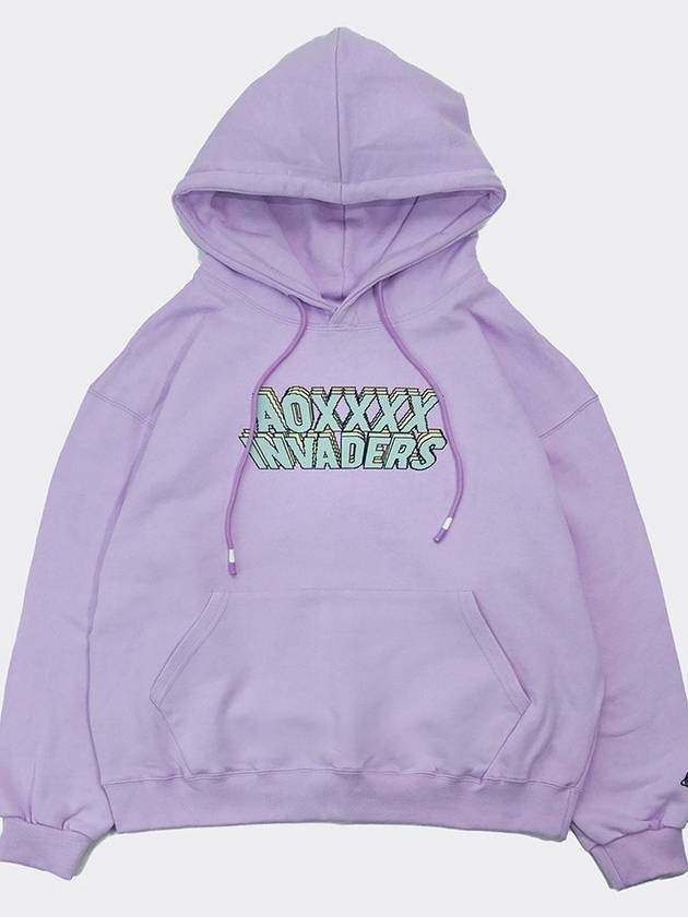 Rainbow Hoodie(Oversize fit) Lavender - AOX - BALAAN 6