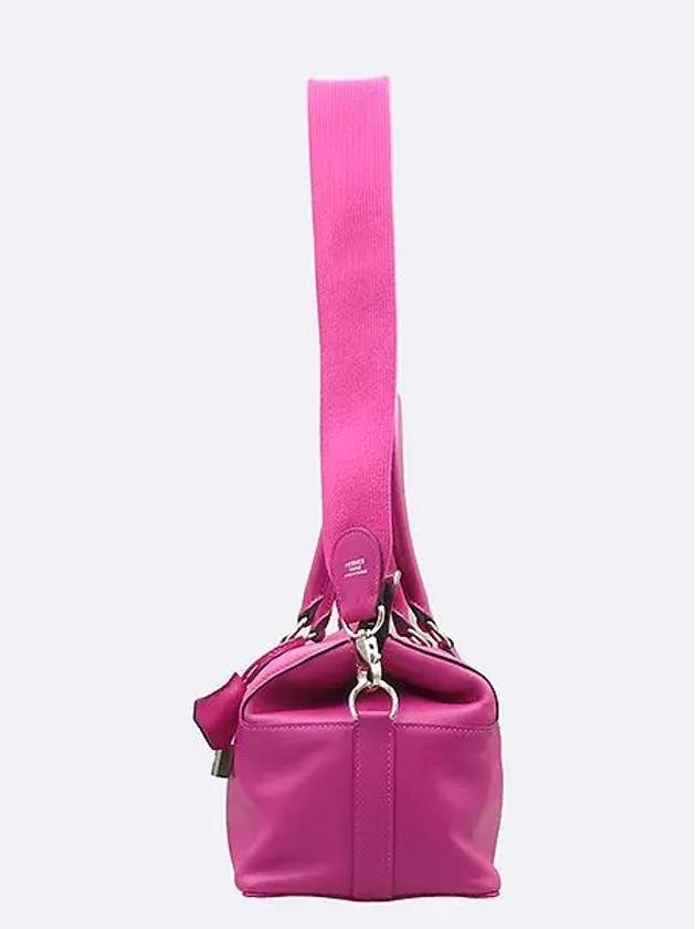 Purple color toolbox 20 tote bag shoulder strap 2 WAY - HERMES - BALAAN 5