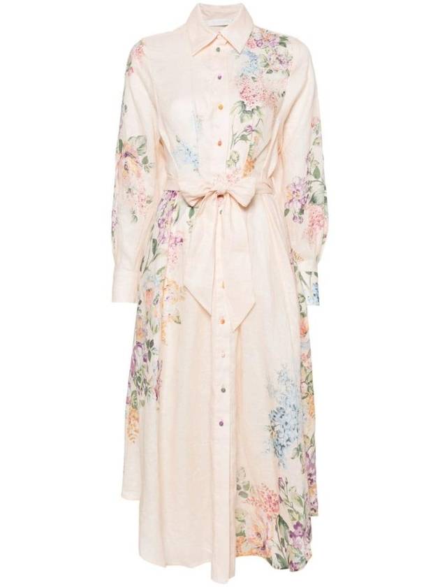 Holiday floral print shirt dress 9856DSS241 - ZIMMERMANN - BALAAN 1