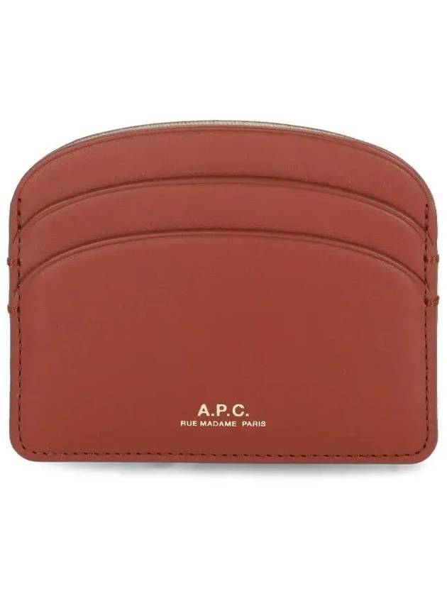 Demi Lune Card Wallet  Brown - A.P.C. - BALAAN 2