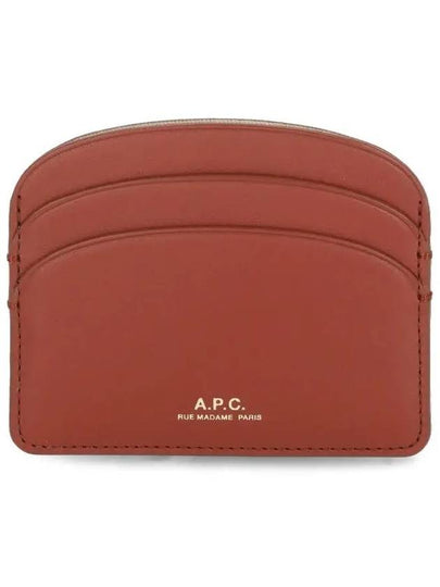 Demi Lune Card Wallet  Brown - A.P.C. - BALAAN 2