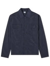 Chrome R Pocket Over Long Sleeve Shirt Navy - CP COMPANY - BALAAN 2