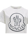 Kids Logo Print T Shirt White 8C0002083907 034 - MONCLER - BALAAN 4