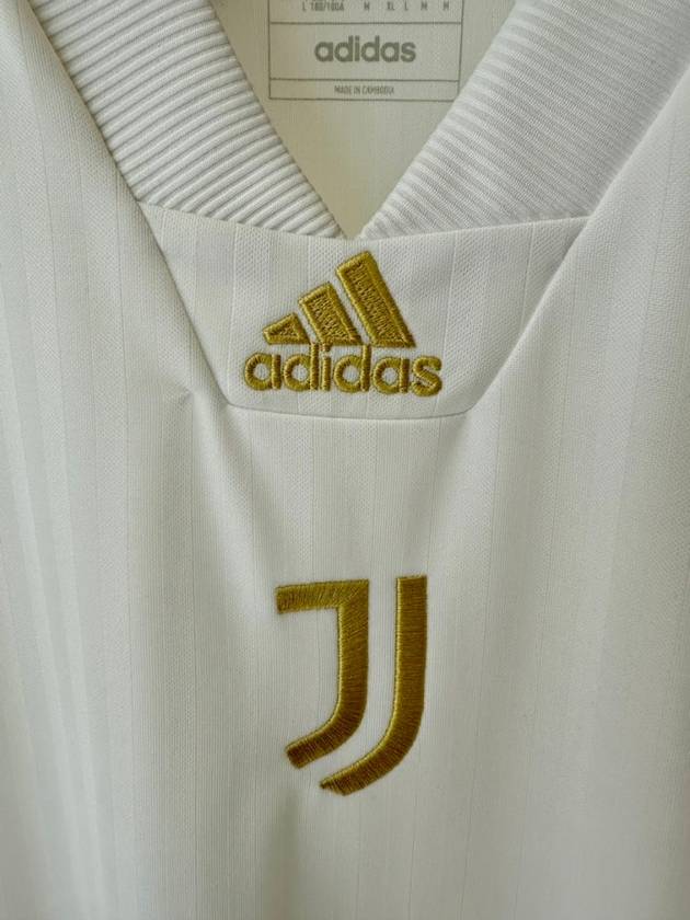 Juventus Icon Jersey Short Sleeve T-Shirt White - ADIDAS - BALAAN 3