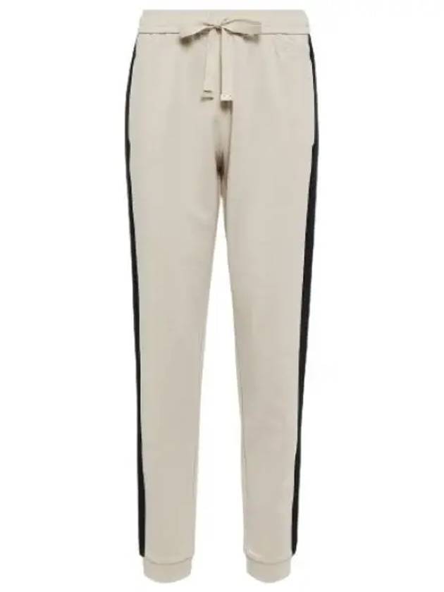 Thomas Track Pants Ivory Black - MAX MARA - BALAAN 2