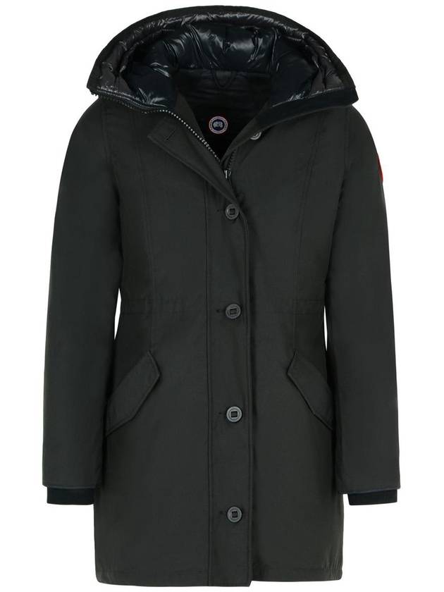 Rossclair Hooded Padding Black - CANADA GOOSE - BALAAN 2