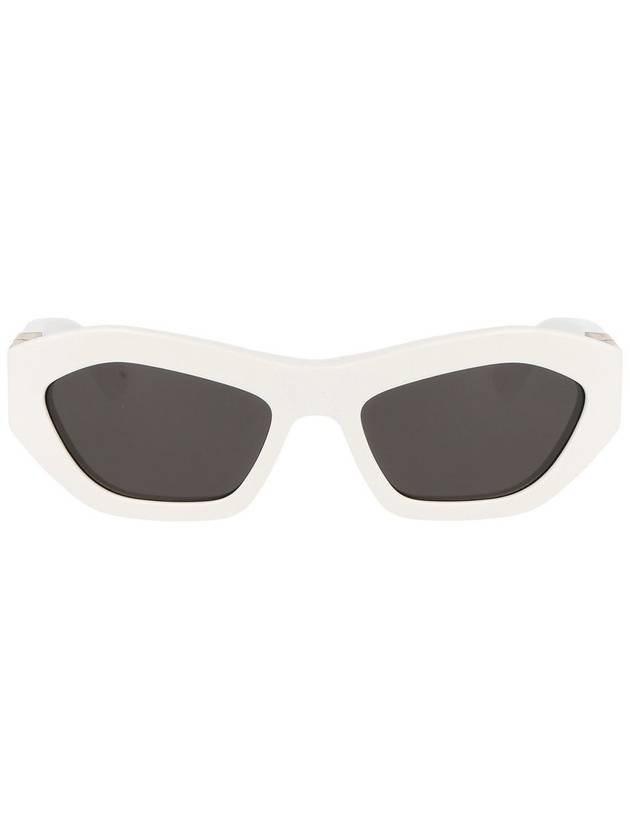 Sunglasses BV1221S 004 004 WHITE WHITE GRAY - BOTTEGA VENETA - BALAAN 2