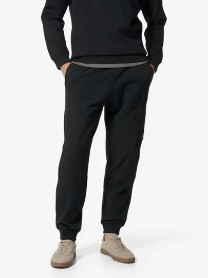 Compass Badge Panel Track Pants Black - STONE ISLAND - BALAAN 2