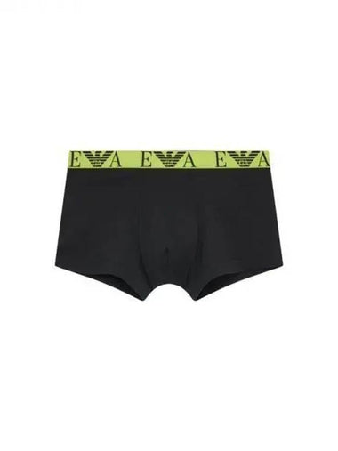 UNDERWEAR Men s Eagle Logo Banding Cotton Drawn Black 271168 - EMPORIO ARMANI - BALAAN 1