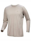 Ionia Merino Wool Long Sleeve T-Shirt Rune - ARC'TERYX - BALAAN 2