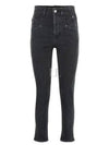 Niliane Slim Denim Jeans Black - ISABEL MARANT - BALAAN 2