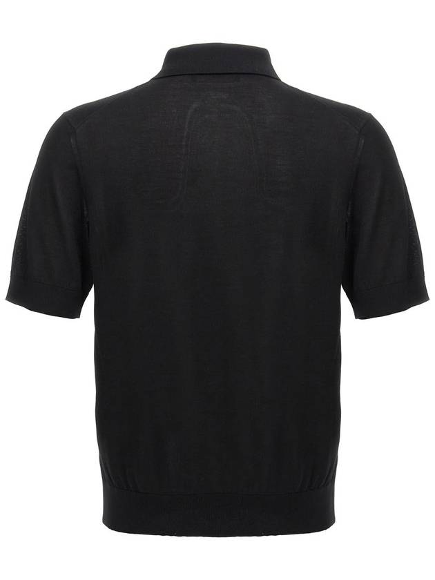 Dolce & Gabbana Knitted Polo Shirt - DOLCE&GABBANA - BALAAN 2