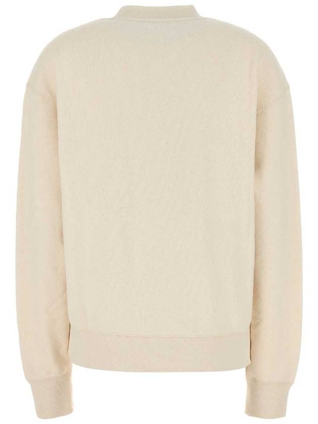 Logo Patch Sweatshirt Beige - JIL SANDER - BALAAN 3