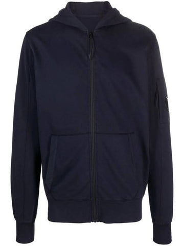 Lens Patch Hooded Jacket Navy - CP COMPANY - BALAAN 1