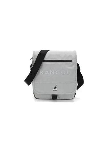 Iron Light Cross Bag 3320 Gray - KANGOL - BALAAN 1