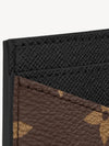 Neo Porte Monogram Card Wallet Black Brown - LOUIS VUITTON - BALAAN 6