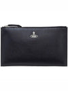 Re-Vegan Grain Clutch Bag Black - VIVIENNE WESTWOOD - BALAAN 2