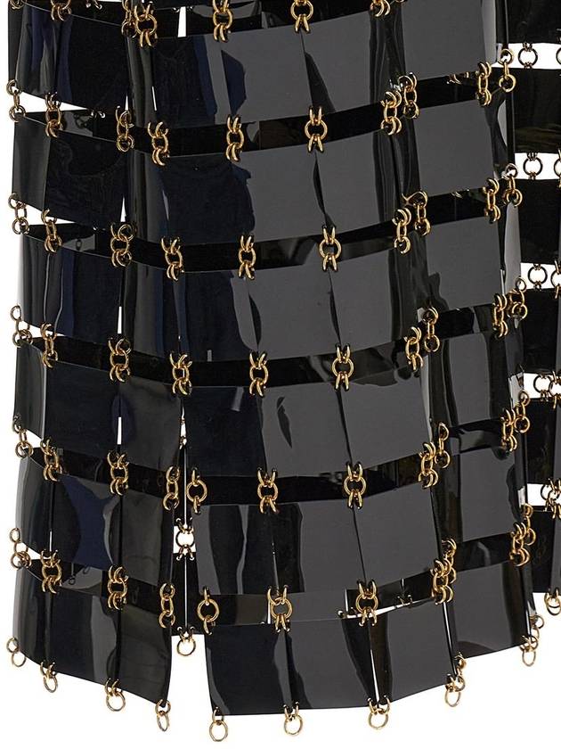 Paco Rabanne Vinyl Check Dress - PACO RABANNE - BALAAN 4